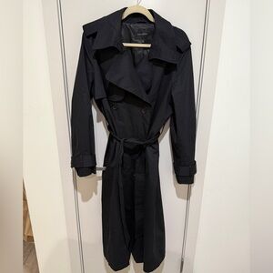 Banana Republic Black Trench Coat